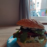 Polish Burger. at Umea in Lublin