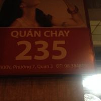 sign at Quan Chay - Nam Ky Kho Nghia in Ho Chi Minh City