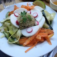 detox salad, yum! at Le Pain Quotidien - Bretagne in Paris