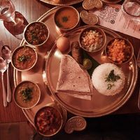 Vegan thali #Veganuary at Prashad in Bradford