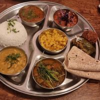 Thali at Prashad in Bradford