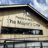 Outside of the building   at The Mayor's Cafe in Bedworth