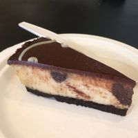 Chocolate coconut cream cake. Amazing  at Giumella in Florence