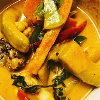 I think I spent all the last winter season only ordering “pumpkin curry” with side of quinoa as my main dish. It’s my epitome of vegan comfort food!  at H.O.P.E. in Studio City