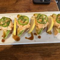 Crispy rice  at H.O.P.E. in Studio City