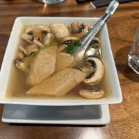 Tom Yum w/ Soy Chick’n  at H.O.P.E. in Studio City