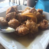 Crispy Orange Chicken at H.O.P.E. in Studio City