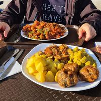 Delicous food at 96 Zen Etterem in Budapest