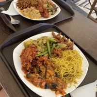 Mix of 1 main + 4 sides  at 96 Zen Etterem in Budapest