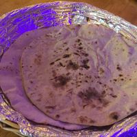 Roti, which comes with thali set (all you can eat) at Guptaji Ki Kitchen in Bangkok