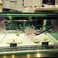 a couple of the display cheesecakes available for the day. at Pure Sue in Guangzhou