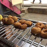 Pastries in the window at Indo Ceylon Cafe - Dosa King in Colombo