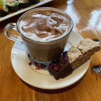 Rosy Qi hot chocolate 💓 💓 💓  at Eternal Abundance in Vancouver