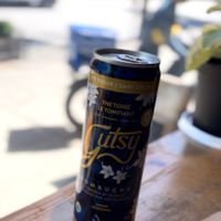 Ginger kombucha was just ok  at Eternal Abundance in Vancouver