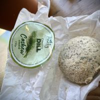 Cashew cheese was terrible, no flavour and mushed grainy texture (not a pleasant texture)   at Eternal Abundance in Vancouver