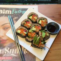 Raw Nori Rolls ❤️ at Eternal Abundance in Vancouver