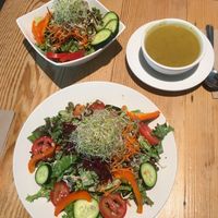 Garden Salad at Eternal Abundance in Vancouver