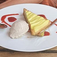 Lemon pie at Bindicafe in Amersfoort