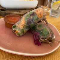 Springrolls  at Bindicafe in Amersfoort