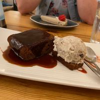 Sticky toffee cake  at Bindicafe in Amersfoort