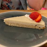 White chocolate cocos cake  at Bindicafe in Amersfoort