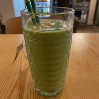 Green smoothie at Bindicafe in Amersfoort