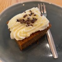 Carrot cake at Bindicafe in Amersfoort