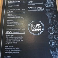 Good menu at Bindicafe in Amersfoort