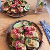 Tempeh goreng   at Bindicafe in Amersfoort