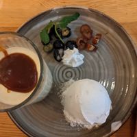 Panna cotta at Bindicafe in Amersfoort