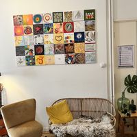 Yoga shop  at Bindicafe in Amersfoort