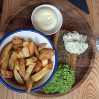 Fish 'n' chips at Bindicafe in Amersfoort