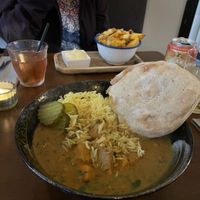 Lentil curry  at Bindicafe in Amersfoort