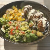Falafel bowl  at Bindicafe in Amersfoort