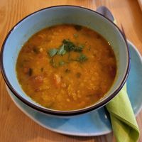Moroccon lentils soup at Bindicafe in Amersfoort
