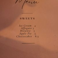 Desserts at Bindicafe in Amersfoort