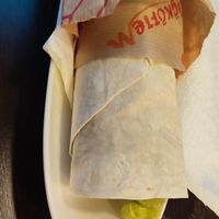 wrap on an oblong plate at Cigköftem in Hamburg