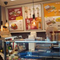 the counter at Cigköftem in Hamburg