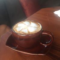 coconut cappuccino  at Kismet Bar & Kitchen  in Ubud