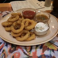 Onion rings at Amigos in Skopje