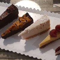 Tasting board to share at Sweet Secret of Raw in Prague