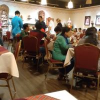 Interior at Annalakshmi Restaurant in Central Singapore