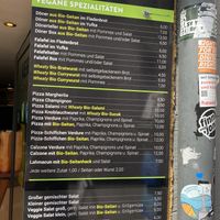 Vegan offer at Kervan in Konstanz