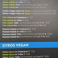 Menu 2022 at Kervan in Konstanz