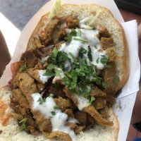 Gyros in pitta  at Kervan in Konstanz