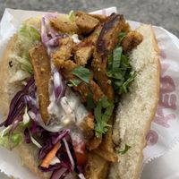 Veganer Lupinen Döner - soooo lecker!!!😍🥙  at Kervan in Konstanz