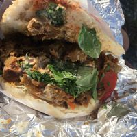 Tasty Seitan Döner (6€) at Kervan in Konstanz