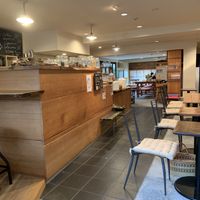 Cafe Phalam interior at Phalam Cafe in Kyoto