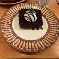 Brownie at Phalam Cafe in Kyoto