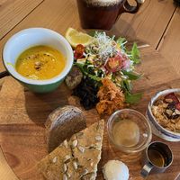 Special morning set  at Phalam Cafe in Kyoto